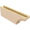 Ekena Millwork 4in. W x 8in. H x 24in. L Rivera Woodgrain TimberThane Rafter Tail, Primed Tan RFTUR04X08X24RIVRCPR - alternate 4